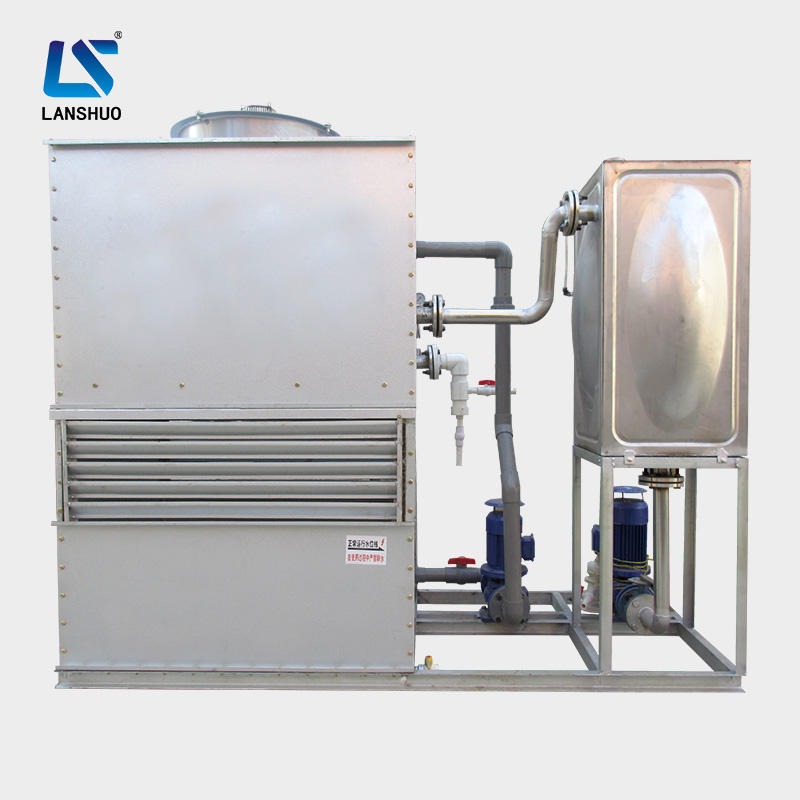 LSN-15T 闭式循环冷却水系统 封闭式冷却塔  工业冷水塔厂家 保定 冷却速度快 质量稳定