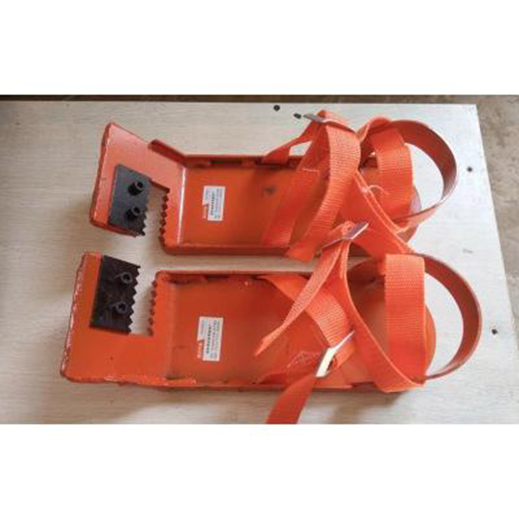 安全鞋配带安全绳使用 H型钢攀爬鞋  电工爬杆专用 海维机械