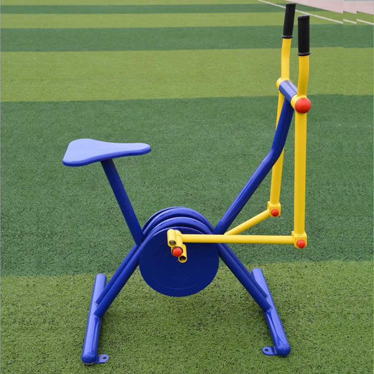 供应户外健身路径器材联动健身车 室外健身器材社区公园健身器材示例图5