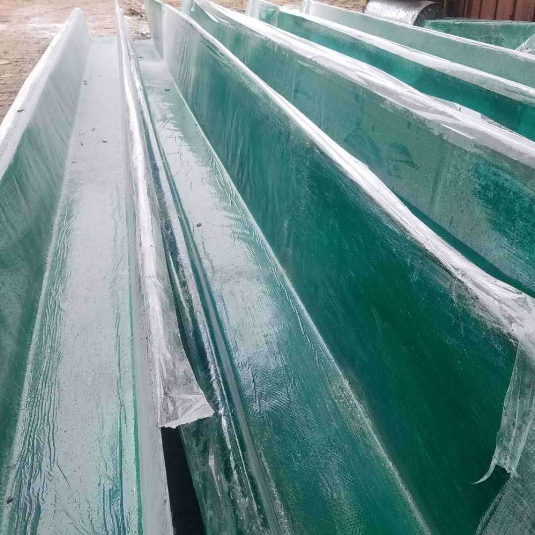 玻璃钢水槽 玻璃钢天沟 涌达公司生产玻璃钢集水槽 钢构车间玻璃钢水沟 二十年玻璃钢水槽生产经验