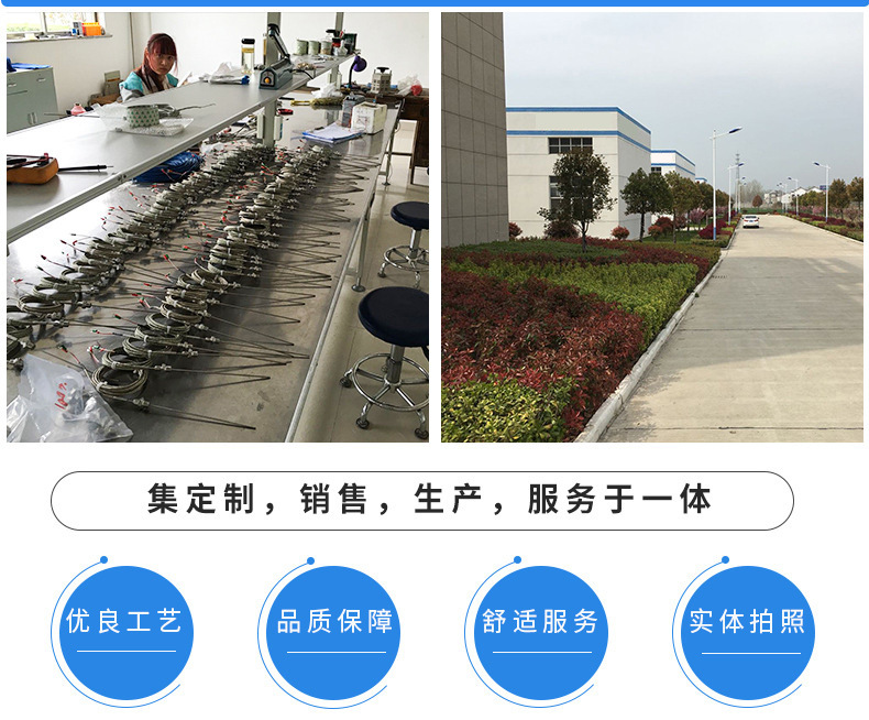 南京皓月铂铑型热电偶生产厂家示例图2