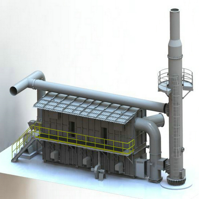 蓄热式废气氧化炉RTO系统 有机废气净化处理设备 工厂废气处理图片