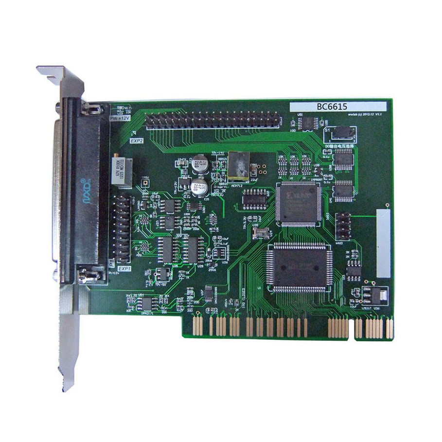 宝创源数据采集卡PCI总线AD板BC6615 8路12位20KHZ 多功能AD