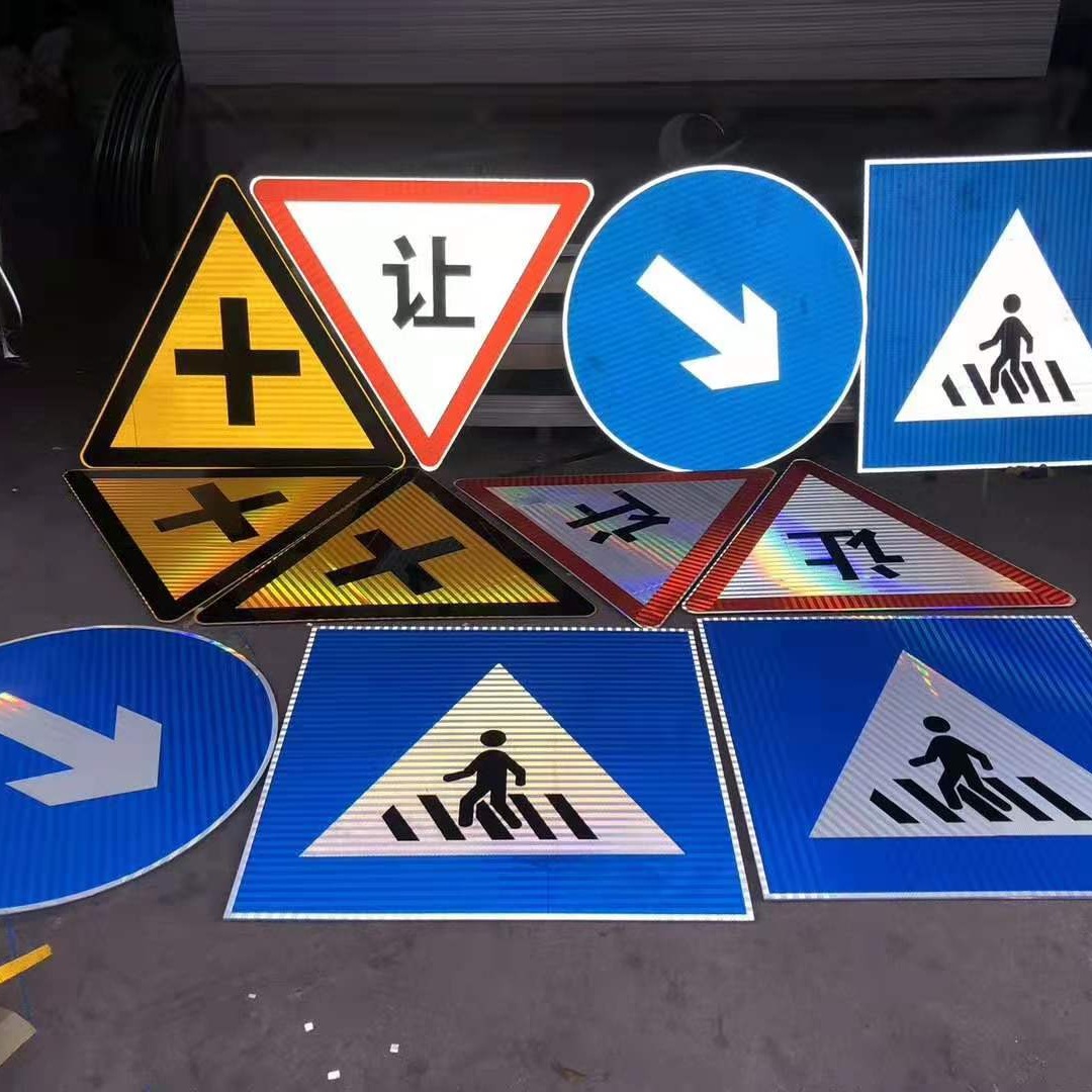 惠州加工道路指向牌立柱 公路指路标识牌 交通标志牌杆