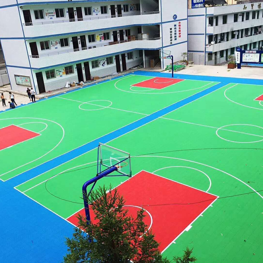 成都迅展体育  PVC地板 幼儿园悬浮地板 塑料悬浮地板 悬浮式拼装地板 耐磨图片