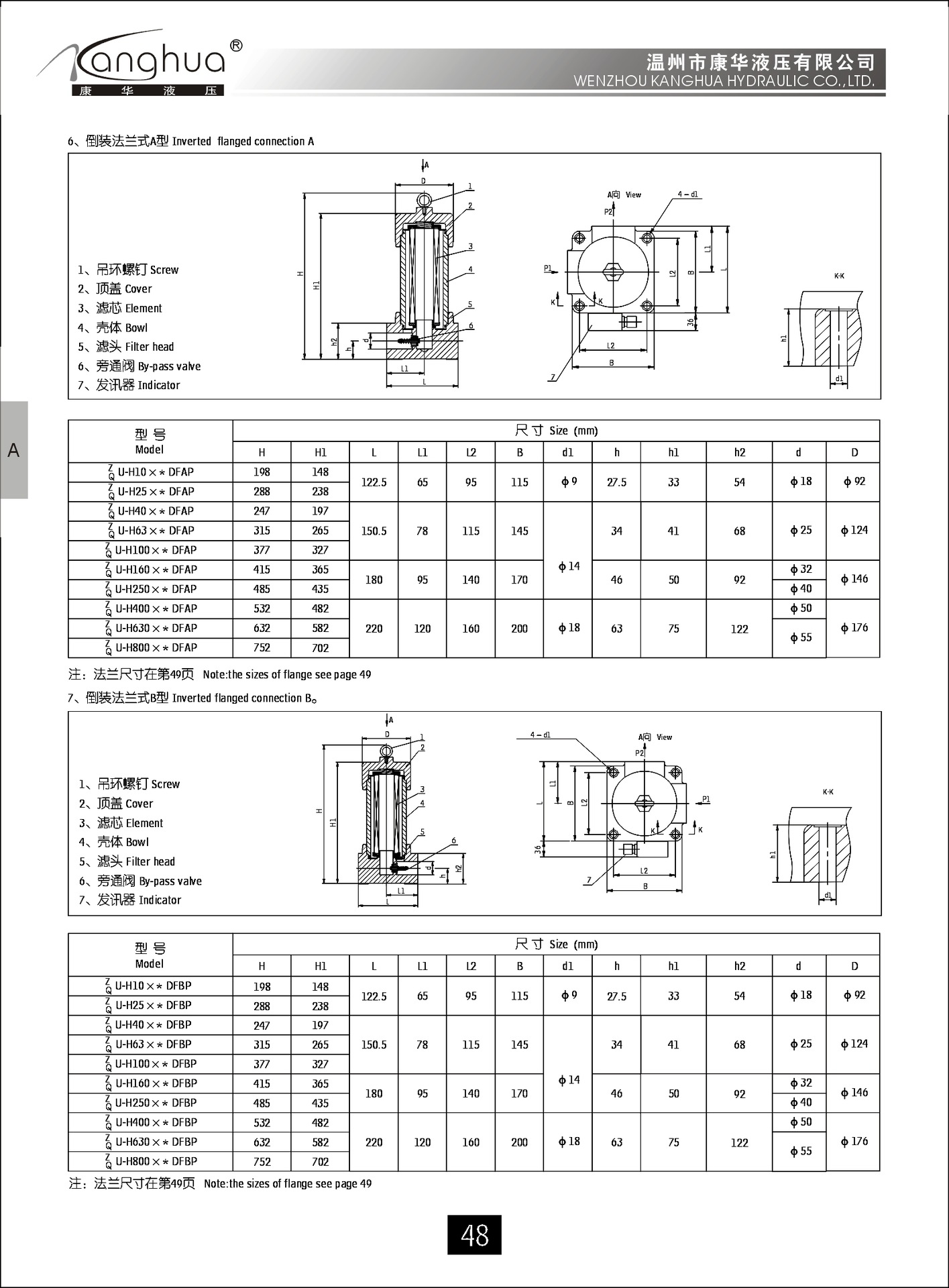 供应高压滤油器QU-H630*10 20 30FP，管路高压过滤器示例图6