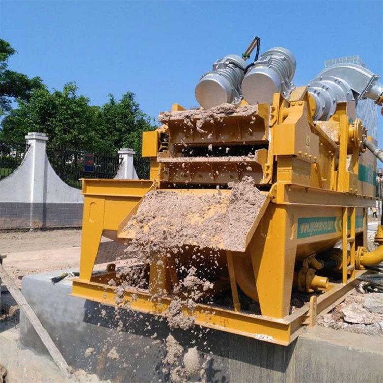 抚顺打桩泥浆固化处理设备废弃泥浆处理图片山西万泽锦达机械制造WFL-250