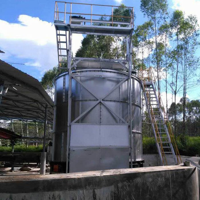粪污发酵有机肥机械：30m³有机肥发酵罐厂家在线报价，欢迎来电订购