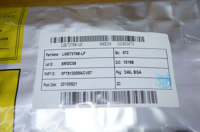 液晶芯片LGE7833 LGE7378B-LF  LGE7410 出售原装深圳现货