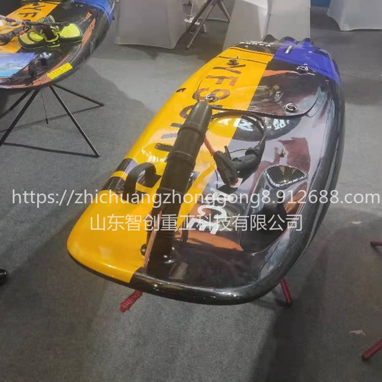 智创 zc-1  冲浪板 充气滑水冲浪板成人划水板 漂浮游泳板 站立式桨板图片