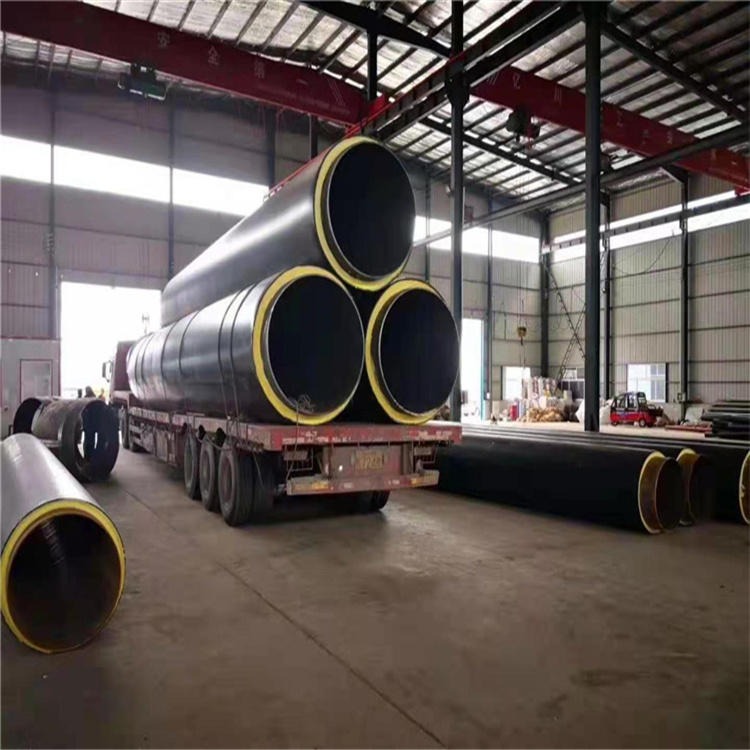 聚氨酯保温钢管 高温蒸汽保温钢管 PE保温钢管 大口径供暖用保温钢管