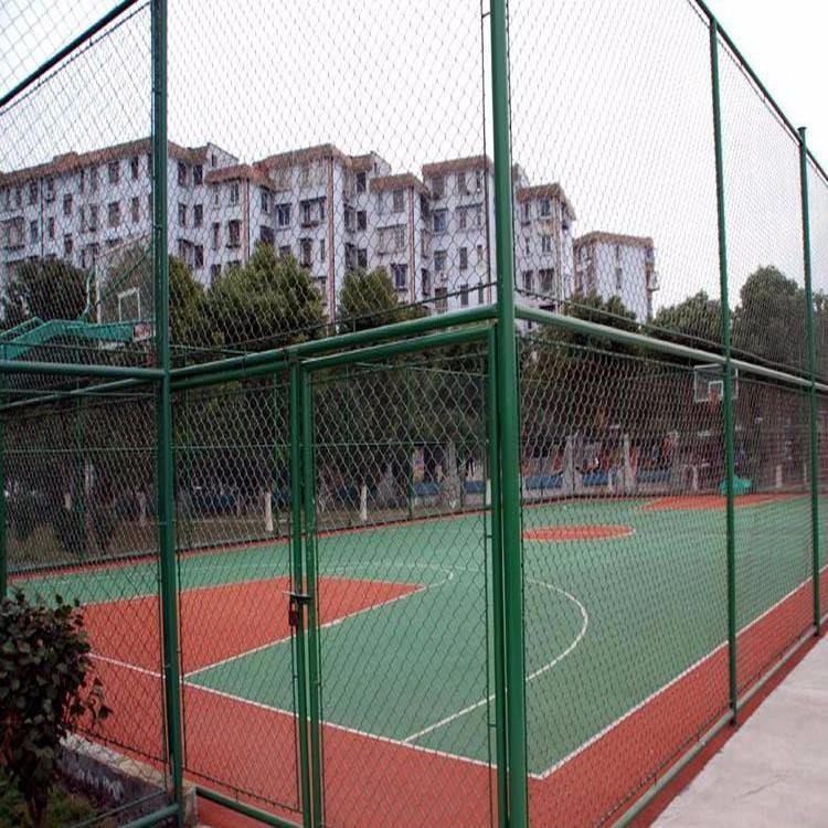 宁波高中体育场球场围网   操场足球场围网   迅鹰加工定做篮球场围网