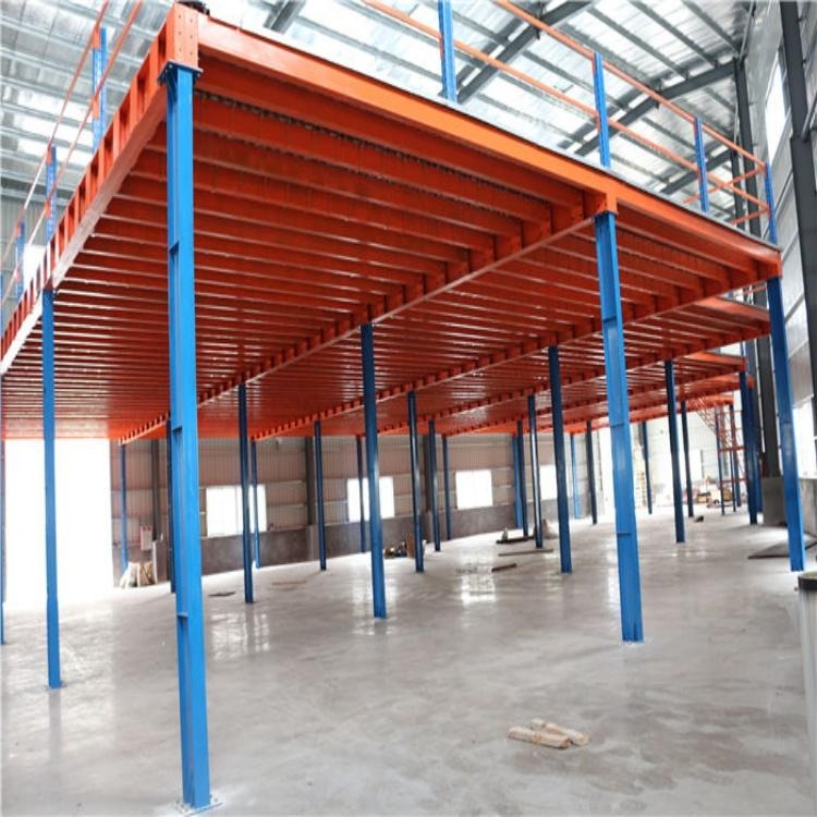 仓库货架生产厂家 定做钢平台货架 钢结构平台 森沃仓储货架