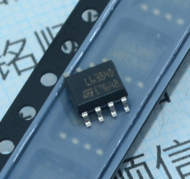 L6384D电桥驱动器芯片SOP8实物拍摄深圳现货L6384D013TR