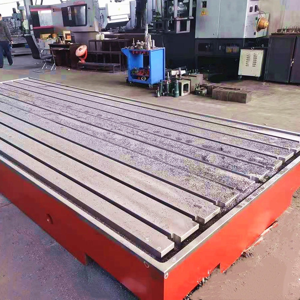 铸铁平台 焊接划线刮研平板 重型电机试验检测工作台 宝都工量具