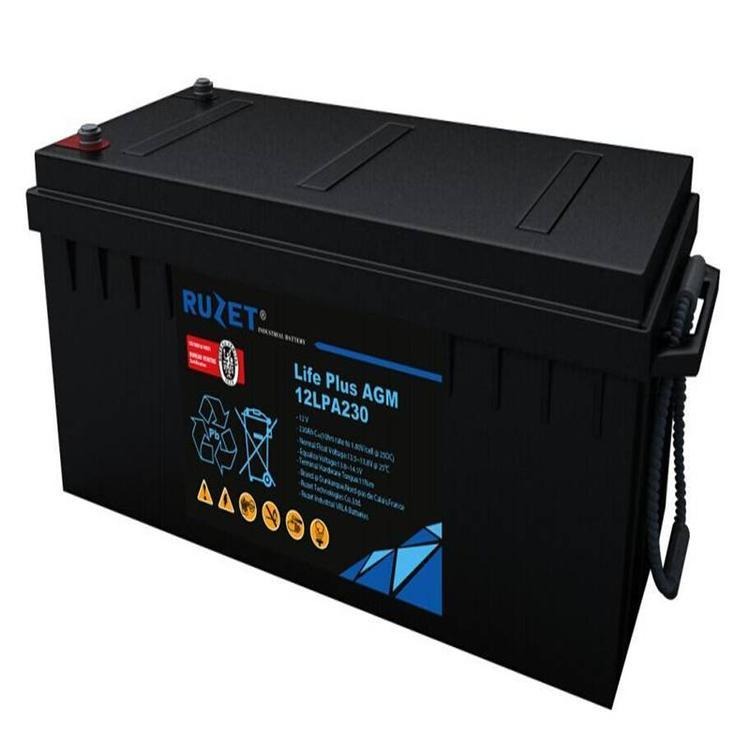 RUZET路盛蓄电池12LPG120 路盛蓄电池12V120AH 免维护GEL蓄电池图片