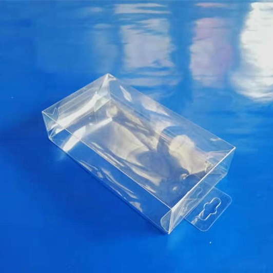 供应泰安 厂家定制PVC透明盒 通用手提PP胶盒 固体握把食品透明包装盒图片