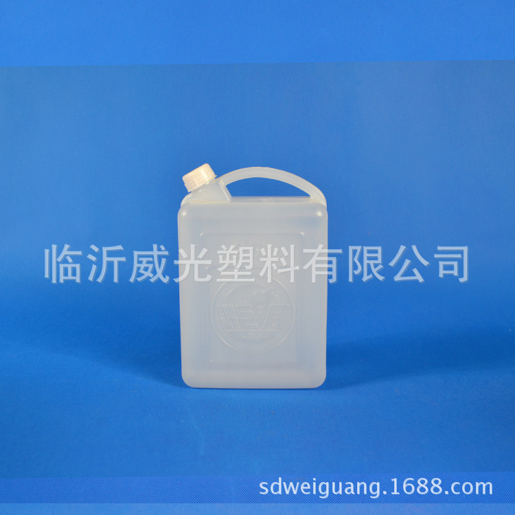 WG2.5-2厂家供应白色民用 塑料包装桶 食品级方形塑料桶示例图3
