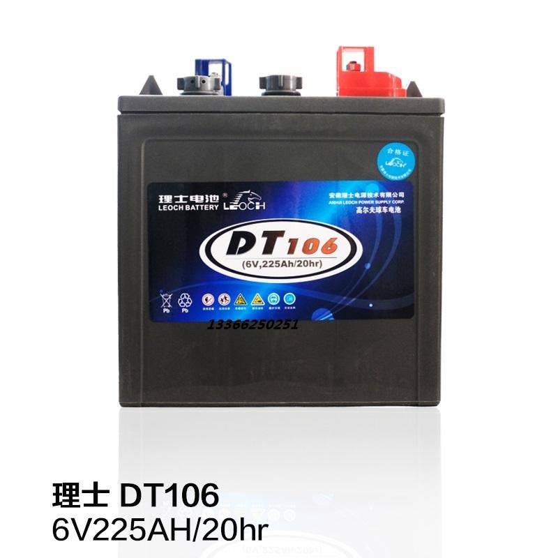 理士蓄电池 DT106 理士牵引电池 6V225ah 扫地车高尔夫球车电瓶图片