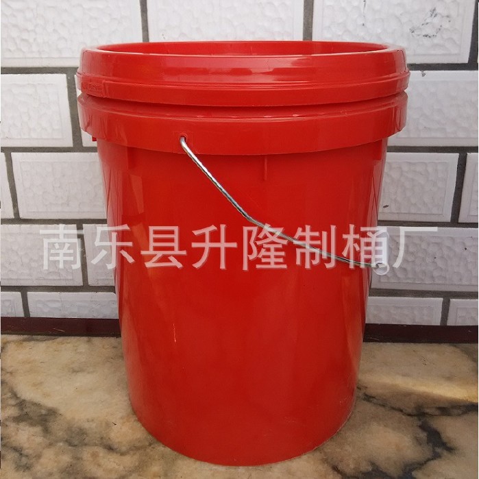 20升塑料桶 机油桶 涂料桶防水桶 真石漆桶包装桶 厂家定制示例图5