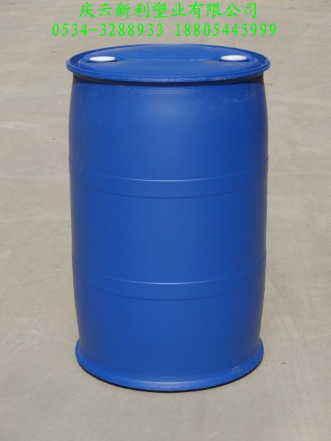 供应200L塑料桶,200L化工桶,200L闭口桶,200L双口桶,200L兰色桶