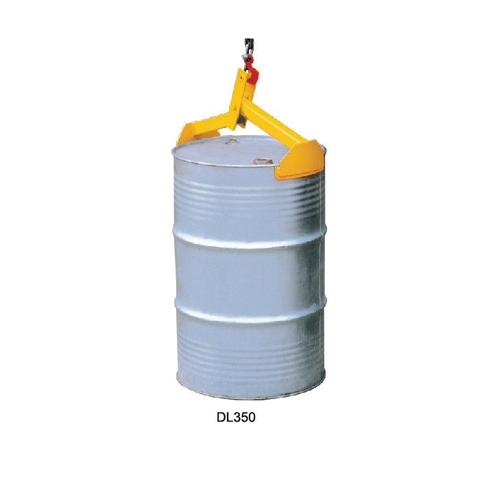 厂家供应虎力DL350油桶夹油桶吊 叉车油桶搬运车使用钢制油桶吊夹示例图2