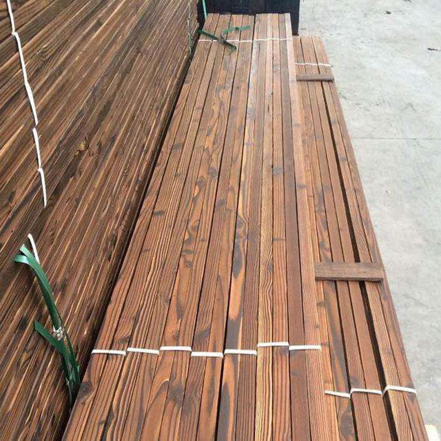 盛唐防腐木郑州 碳化木板木方木条 户外碳烤木材 防腐木板 木方 木条图片