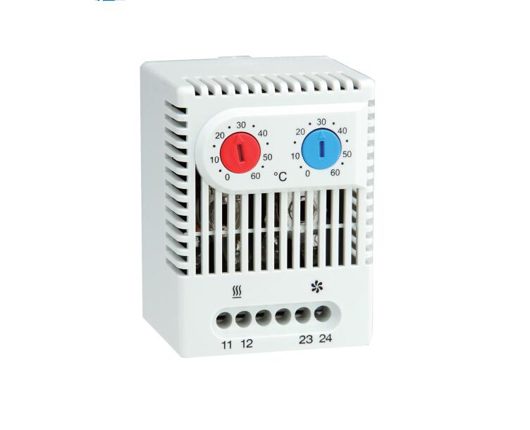 充电桩温控器 PLC控制柜温控器 配电柜温控器 ZR011双控温度控制器 舍利弗CEREF
