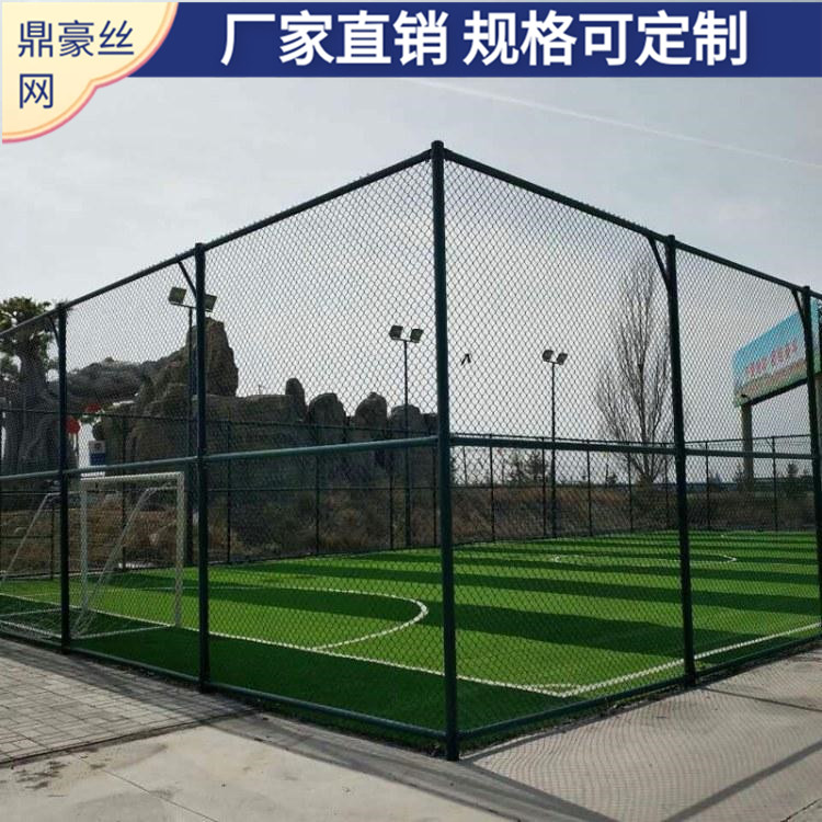 网球场围网的造价 网球场围网建设 网球场包胶围网 鼎豪丝网图片