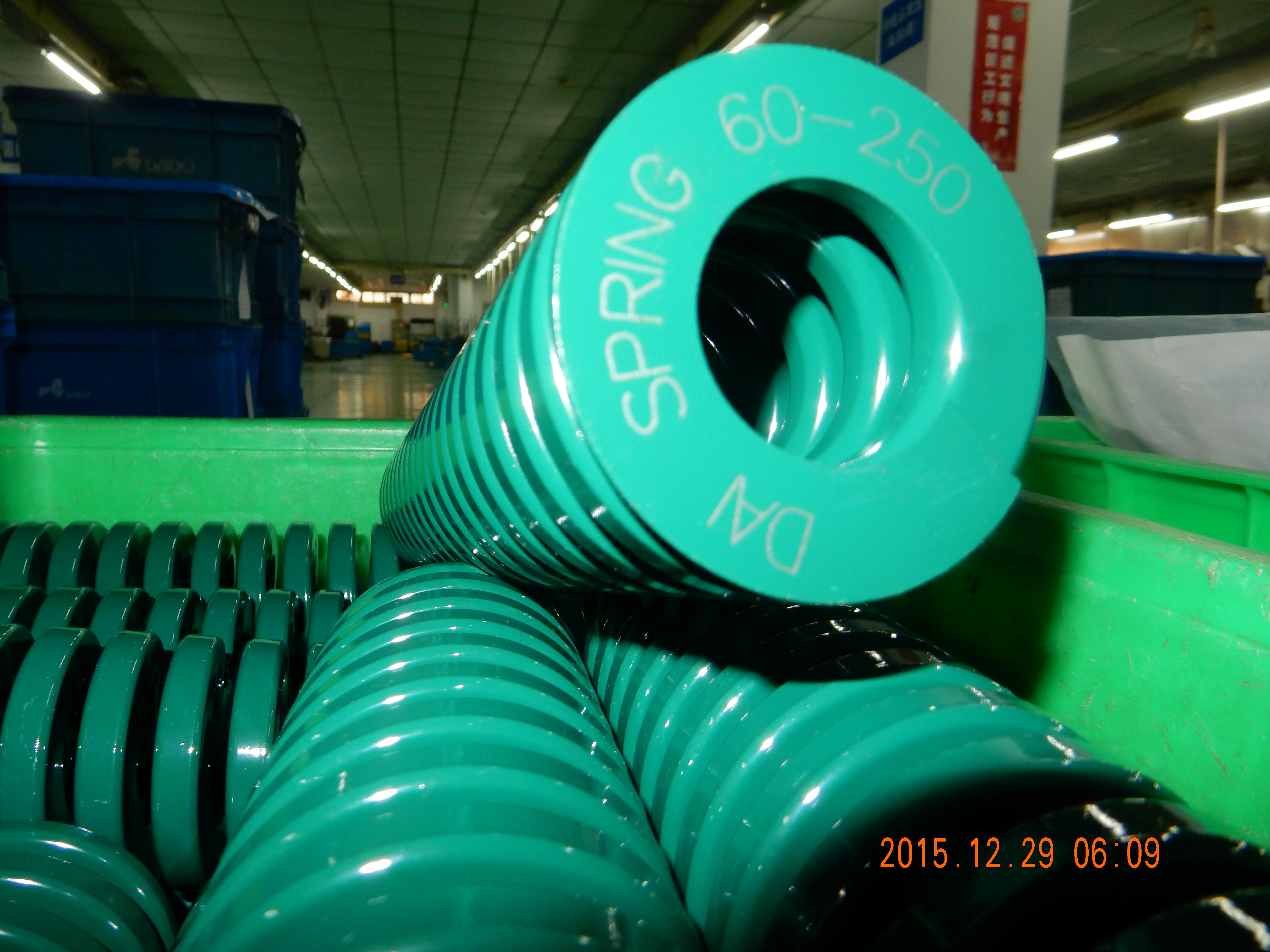 大同弹簧中国工厂-上海太同弹簧有限公司直营绿色日本大同弹簧重荷重系列DH60300