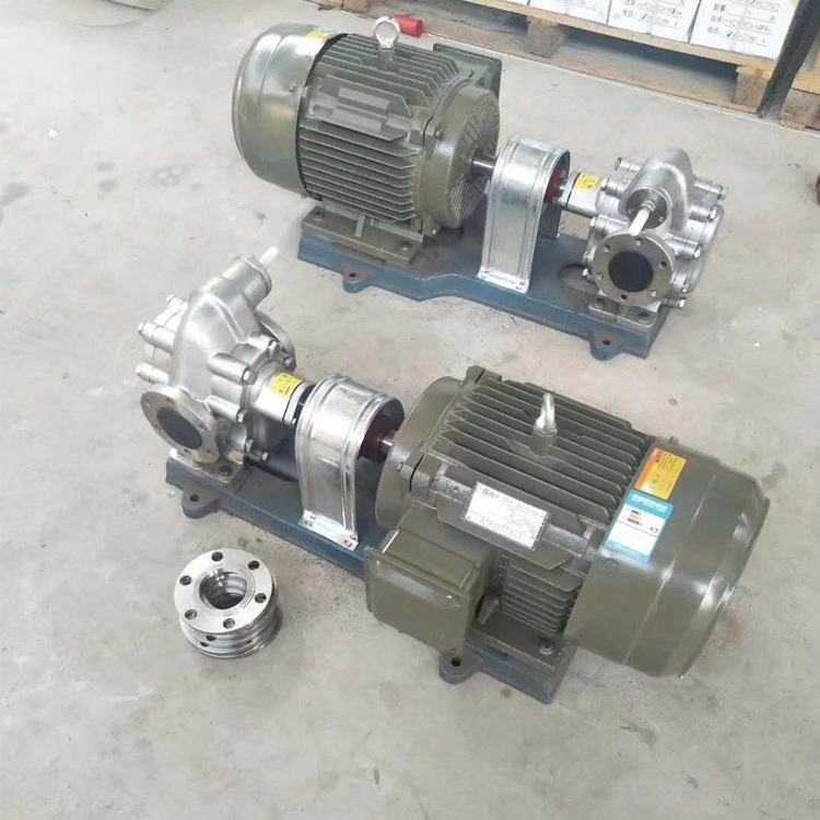 厂家大量生产KCB-200齿轮泵铜轮齿轮泵自吸式高粘度不锈钢泵示例图3