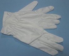 【厂家批量供应】  超细纤维白色无尘布手套示例图7