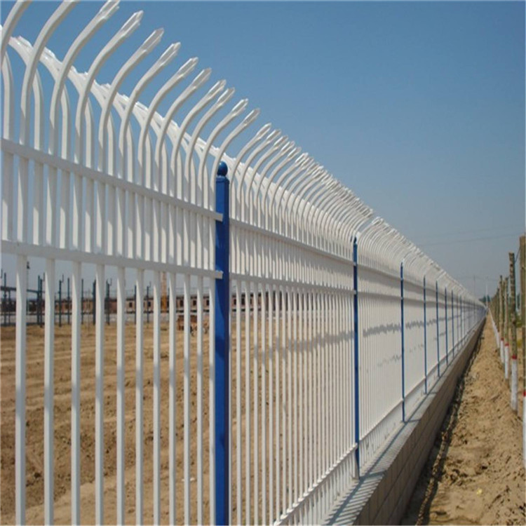 铁艺护栏锌钢围栏款式多样广泛用于厂矿机关单位的外围防护示例图12
