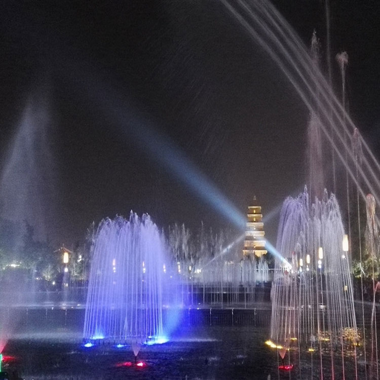 河北音乐喷泉大型广场音乐喷泉支持来图定制