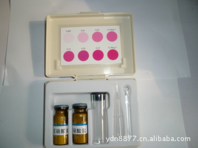 现货亚硝酸盐比色盒/亚硝酸盐快速测试盒0.005-0.3mg/l CFYXSY-B 灿孚图片