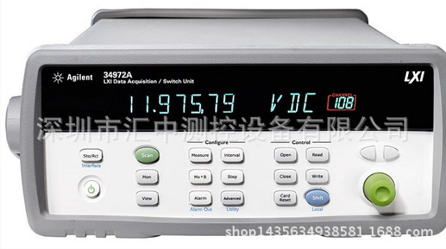 深圳代理34970A数据采集器 温度循检仪 34901A温度模块示例图1
