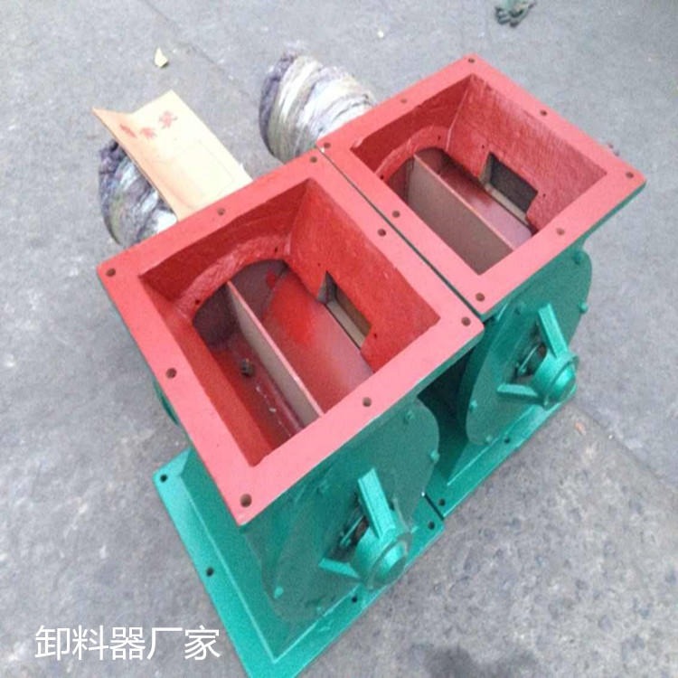 电动星型卸料器厂家 河北韵青环保方形卸灰阀 304不锈钢星型卸料器