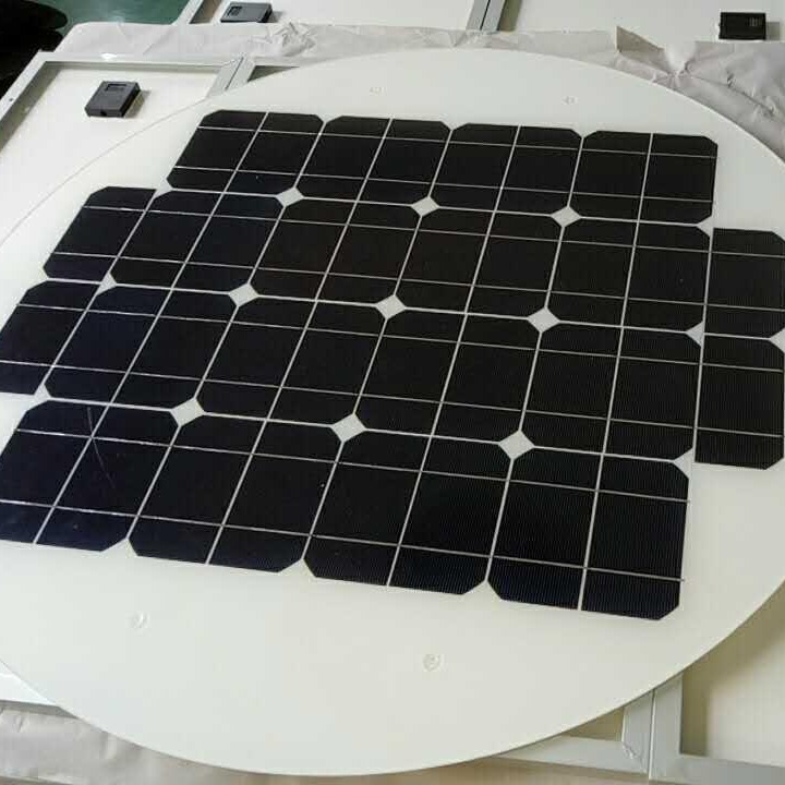 圆形太阳能面板  太阳能发电板 太阳能阳光板 太阳能电子板 太阳能发电系统 太阳能电池组件 环氧树脂板 小组件图片