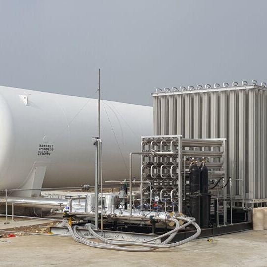 回收60立方LNG低温卧式储罐   氧氮氩储罐 空温式汽化器  二手LNG运输车 氧氮氩杜瓦瓶  回收二手加气站
