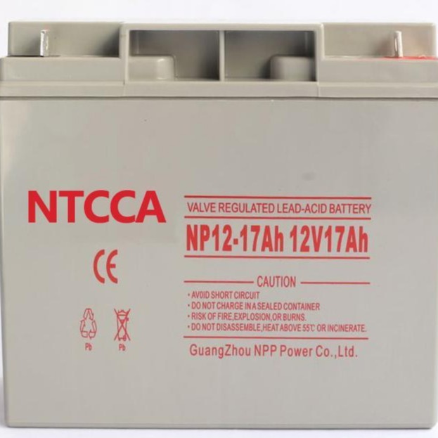 耐普免维护胶体电池12v17AH NTCCA蓄电池NPG17-12 EPS电源 后备电瓶 价格