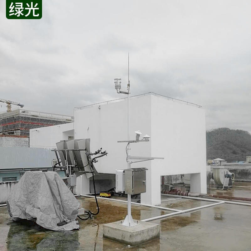 原厂供应无线6要素气象站 绿光MC600气象环保微型观测系统 户外公园气象监测仪