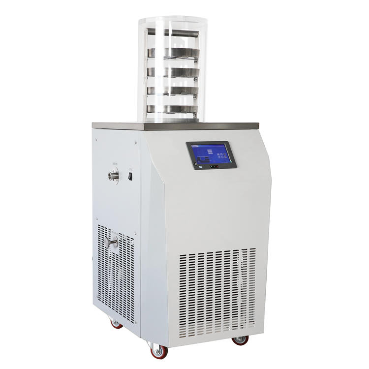 LGJ-12小型冻干机 大学实验型冻干机 蛋白冻干粉冷冻干燥机