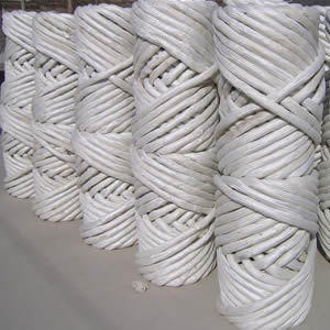 耐火纤维绳  硅酸铝纤维绳 陶瓷纤维绳  硅酸铝绳图片