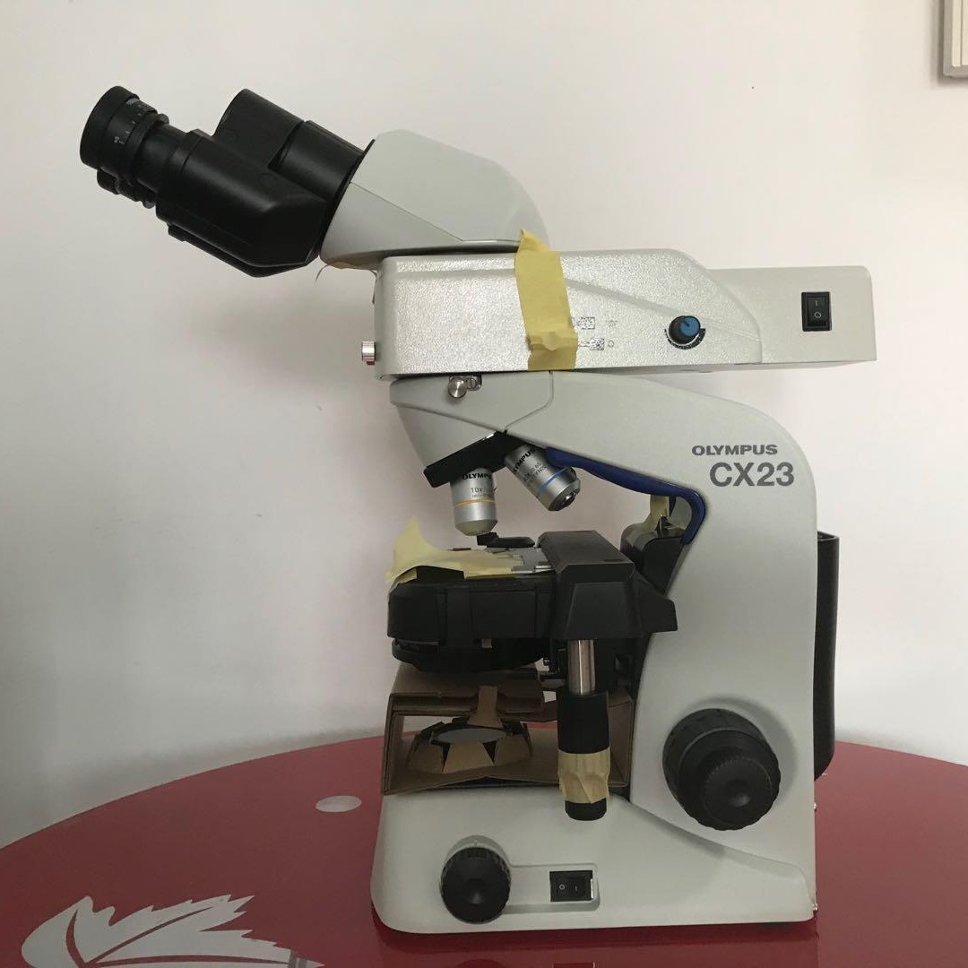 奥林巴斯olympus 荧光显微镜CX23 B G UV三色荧光 三目显微镜 可连接摄像头 现货供应