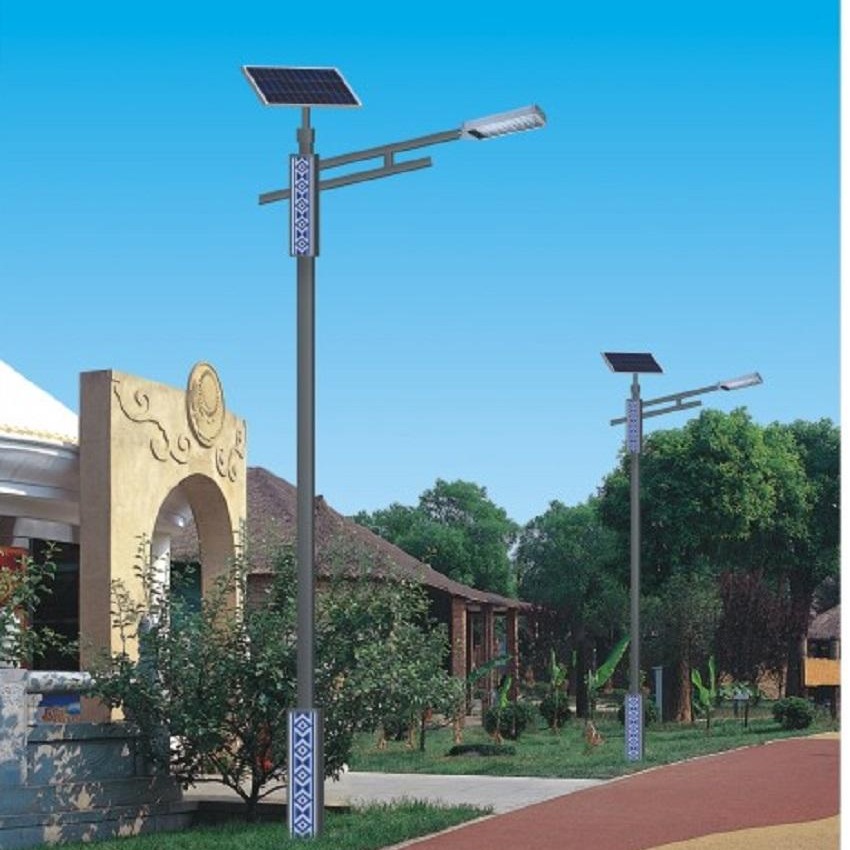 宇泉太阳能led路灯直销  60W造型太阳能路灯  公园庭院灯灯杆厂可定制图片