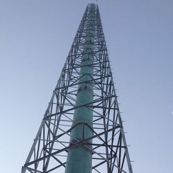 万信铁塔是加工制作烟筒塔厂家35米烟筒塔价格50米烟囱塔生产厂家