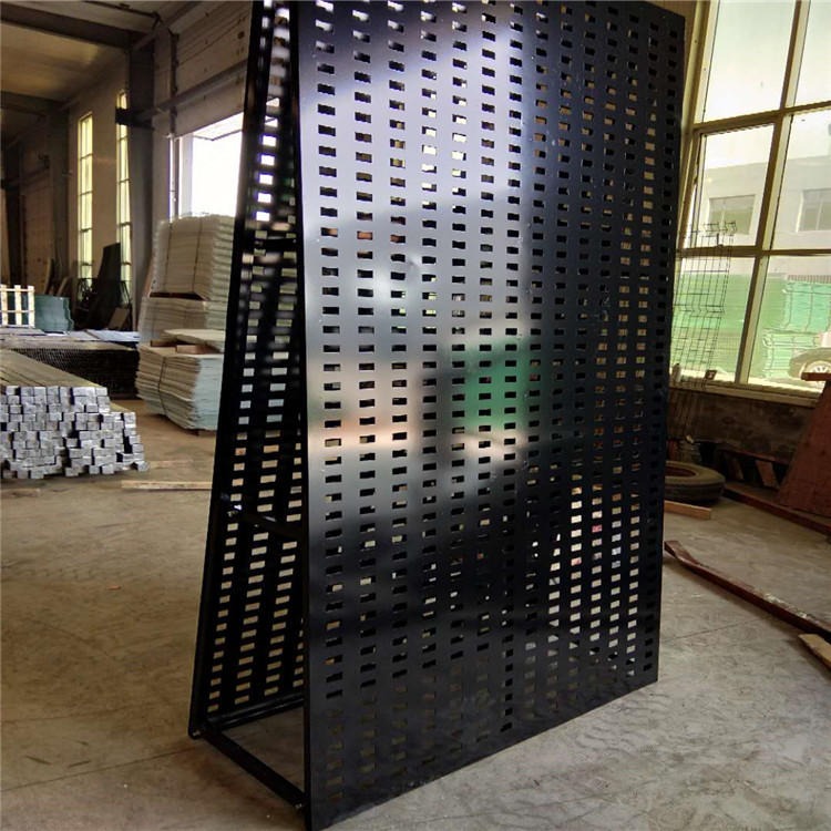 迅鹰瓷砖展示架挂板   陶瓷货架展架  葫芦岛市铁板网孔展架