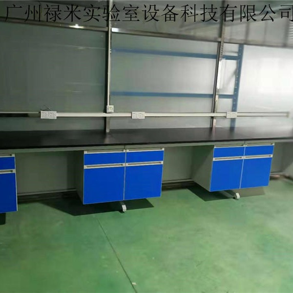 禄米直销 实验台 钢木实验台 实验室工作台 实验室水槽台 低价销售 实验室家具LM-SYT32757