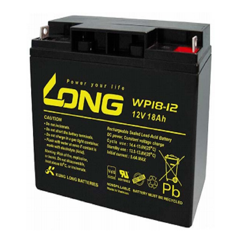 广隆蓄电池WP18-12现货12V18AH电力机房电池 UPS/EPS直流屏配套LONG蓄电池
