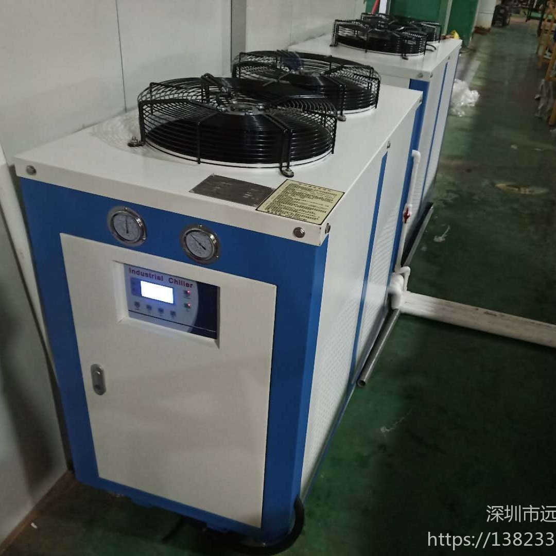 风冷水箱式冷水机，电镀用冷水机，镀锡用冷冻机，远达冷冻机，YD-005HP